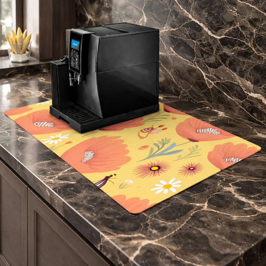 Floral  Insect Pattern  Colorful Design 