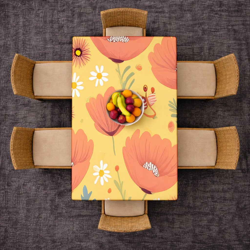 Floral  Insect Pattern  Colorful Design 