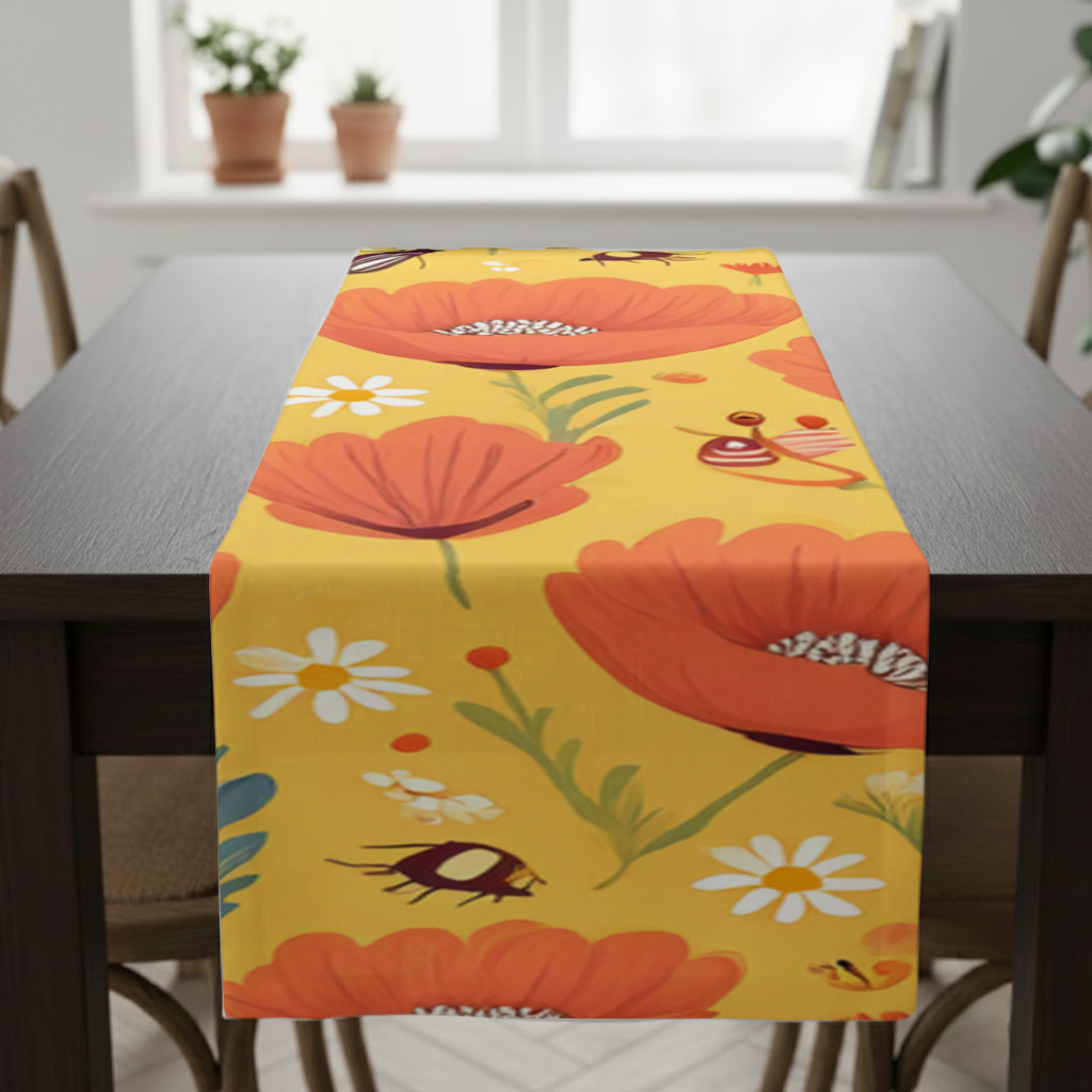 Floral  Insect Pattern  Colorful Design 