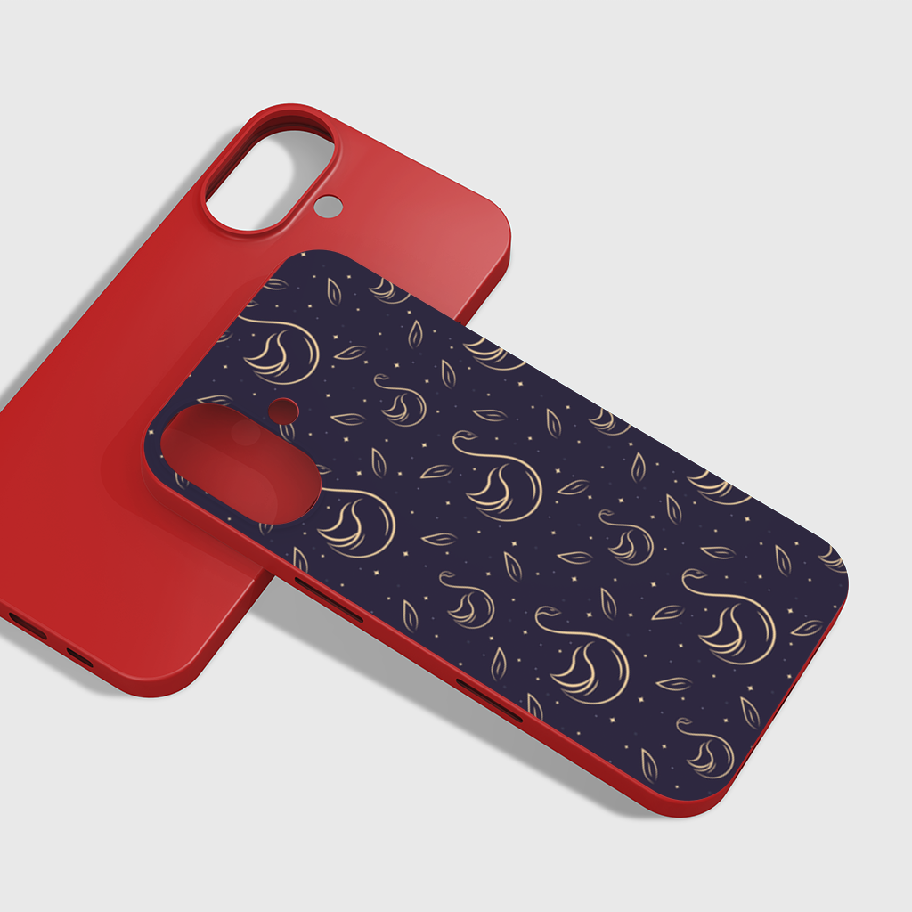 kuğu pattern deseni iPhone 16 Plus Case