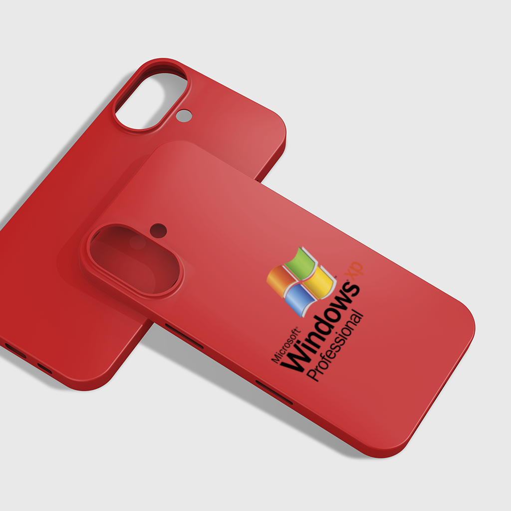 Digital Nostalgia Windows XP Iconic Logo iPhone 16 Plus Case