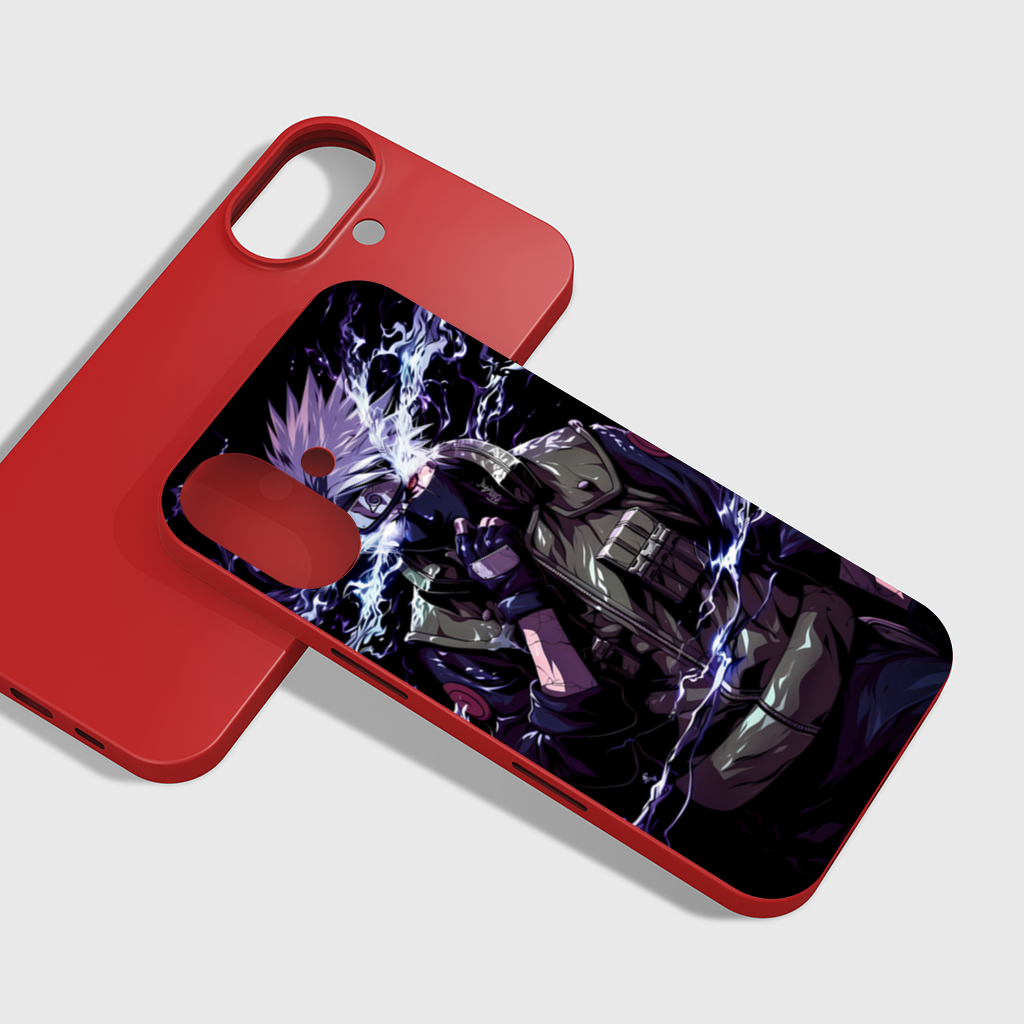 Kakashi Hatake  The Surge of Purple Lightning iPhone 16 Plus Case