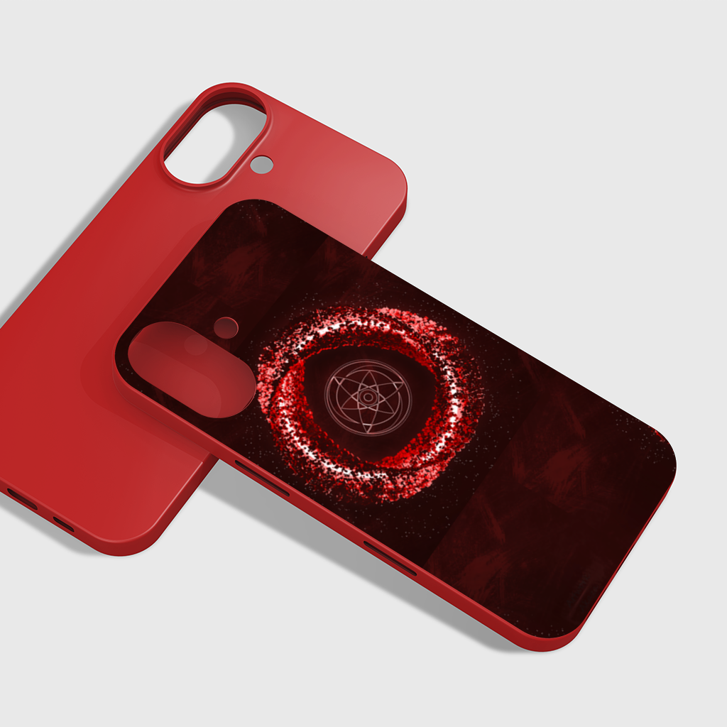 Mangekyō Sharingan  The Infinite Vortex of Power iPhone 16 Plus Case