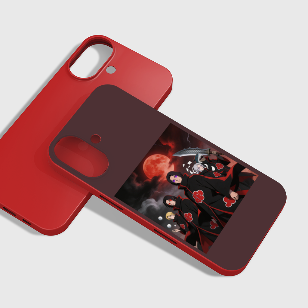 Akatsuki Members  Shadows of the Red Cloud iPhone 16 Plus Case