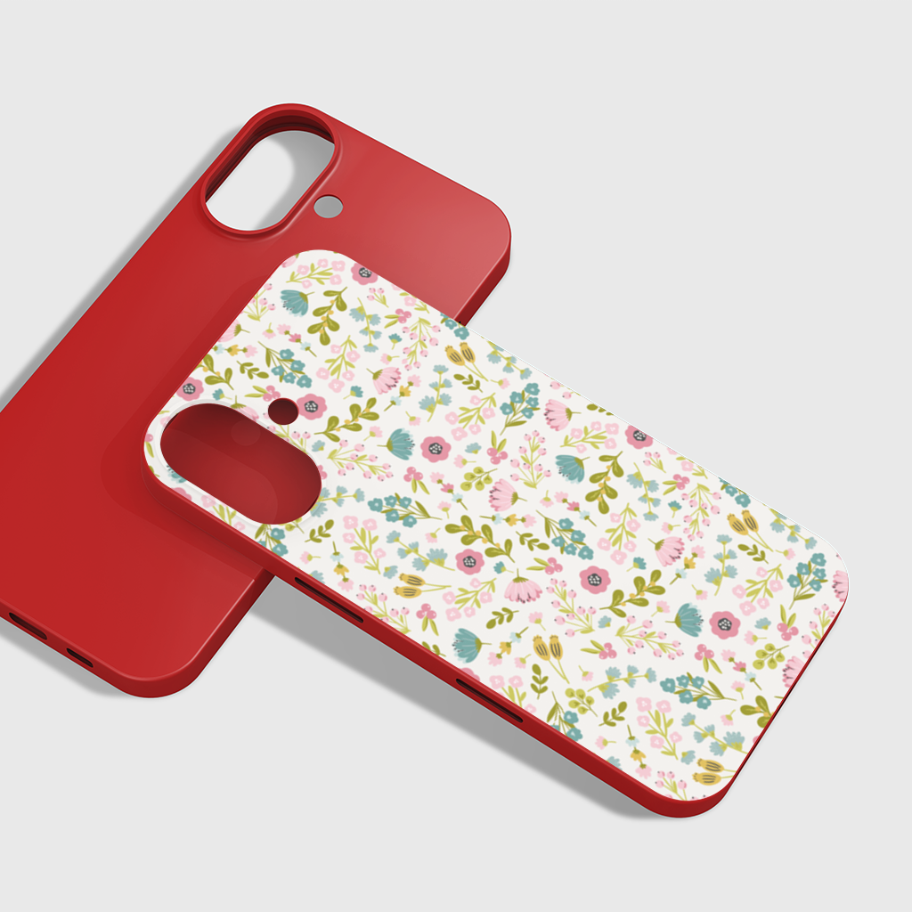 Pastel Spring Floral iPhone 16 Plus Case