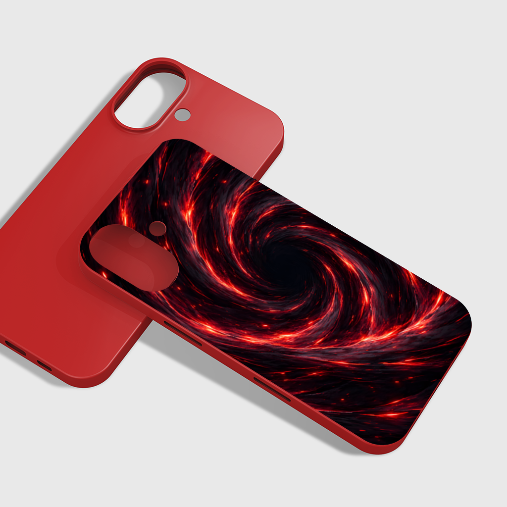 Uchiha Brothers Eternal Black Flames of Amaterasu iPhone 16 Plus Case