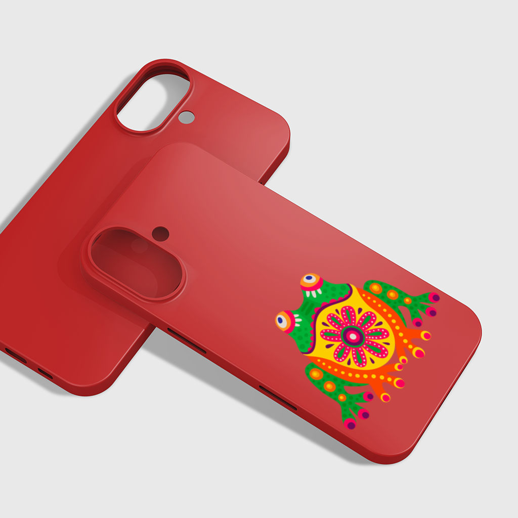 Mexican Alebrije Frog iPhone 16 Plus Case