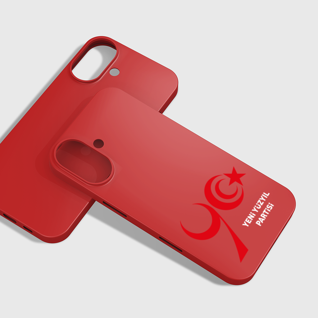 The Yeni Yüzyıl Party Logo On A Transparent Background iPhone 16 Plus Case