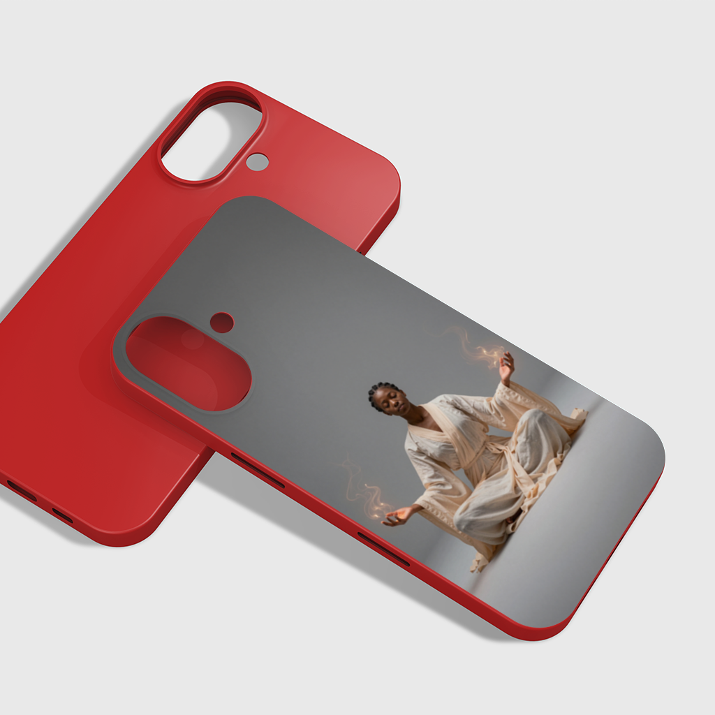 Ethereal Energy Meditation iPhone 16 Plus Case