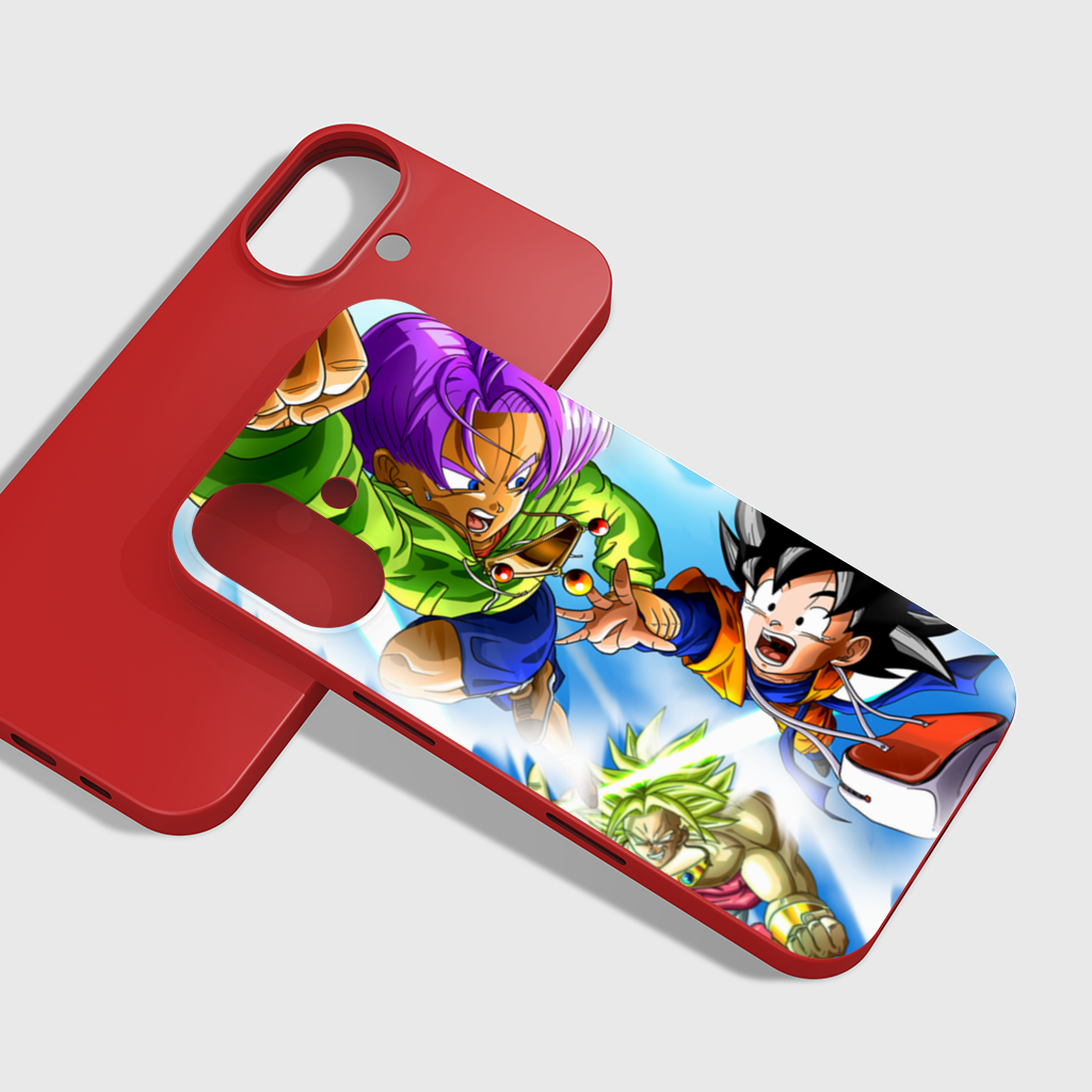 Energy Blast Anime Sky Battle iPhone 16 Plus Case