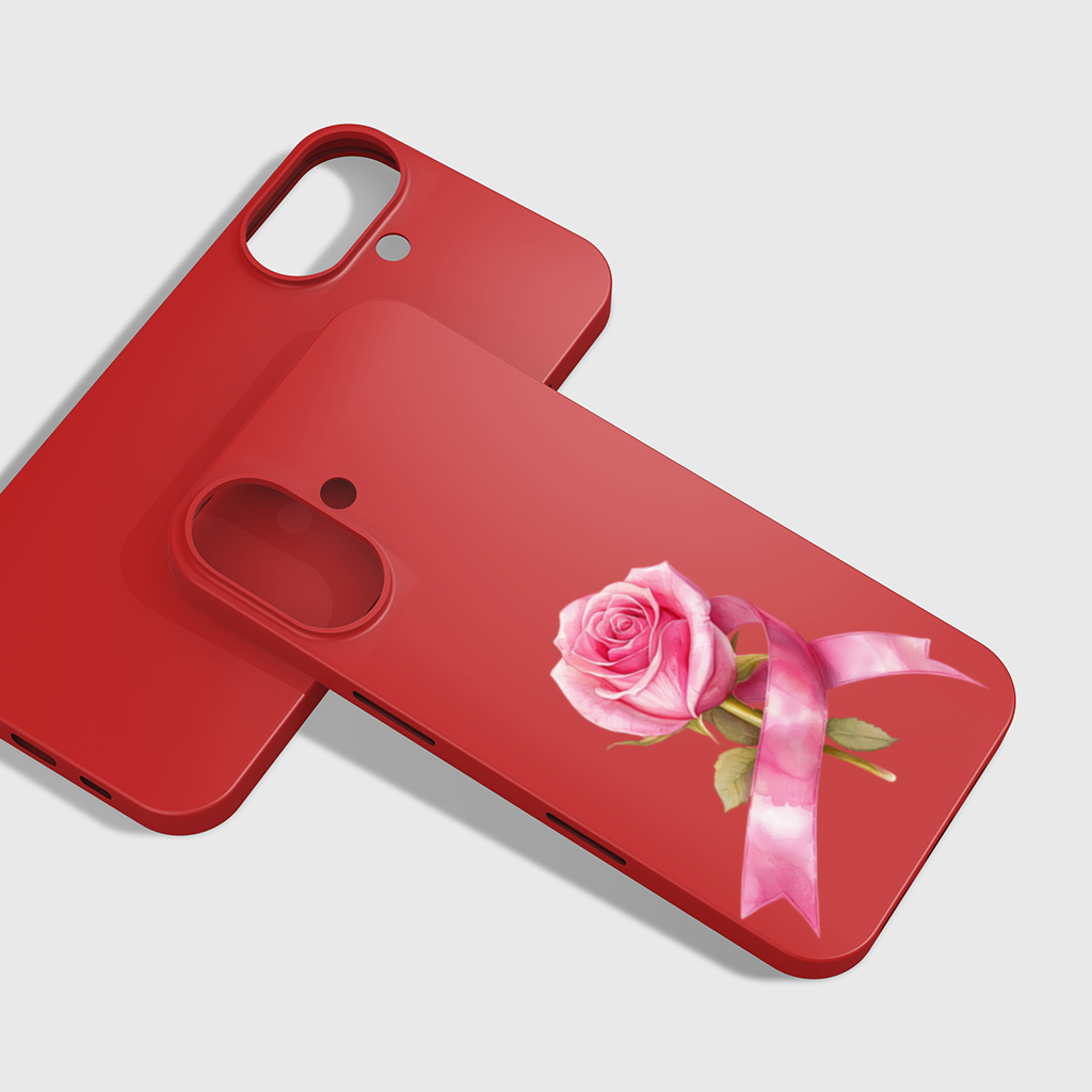 Breast Cancer Awareness Pink Rose 