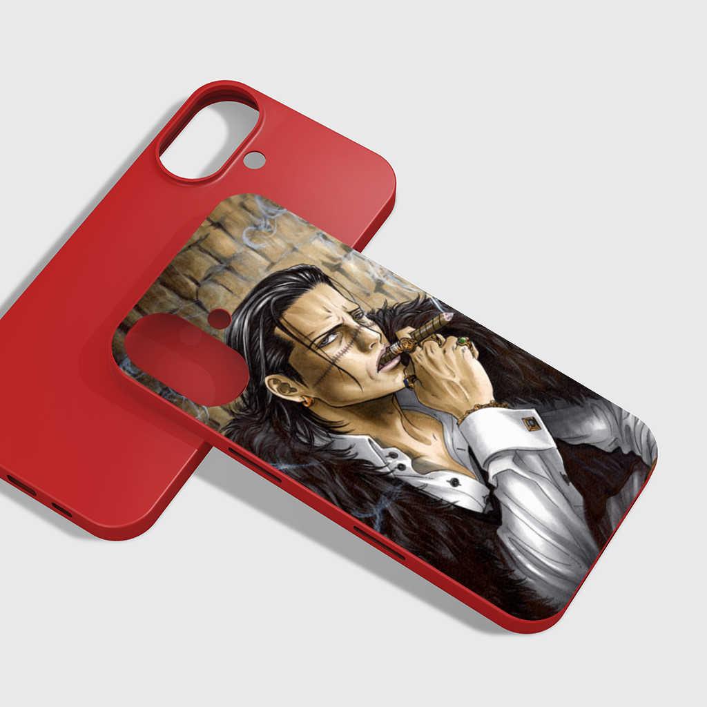 Mysterious Mafia Boss with Gold Hook iPhone 16 Plus Case