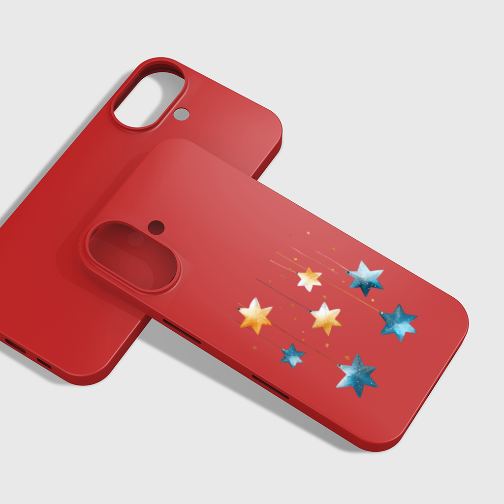 Watercolor Hanging Stars iPhone 16 Plus Case