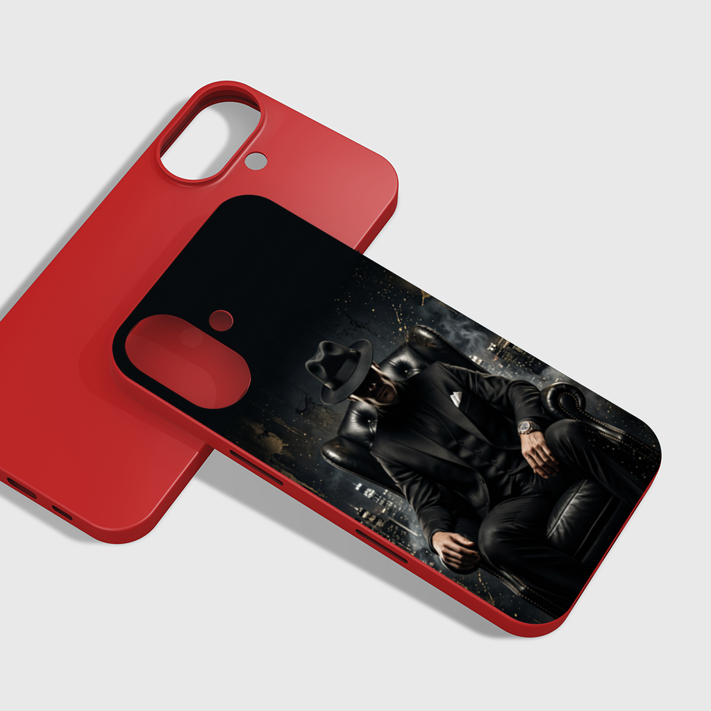 Mafia Boss Karanlık Şehir Portre iPhone 16 Plus Kılıfı