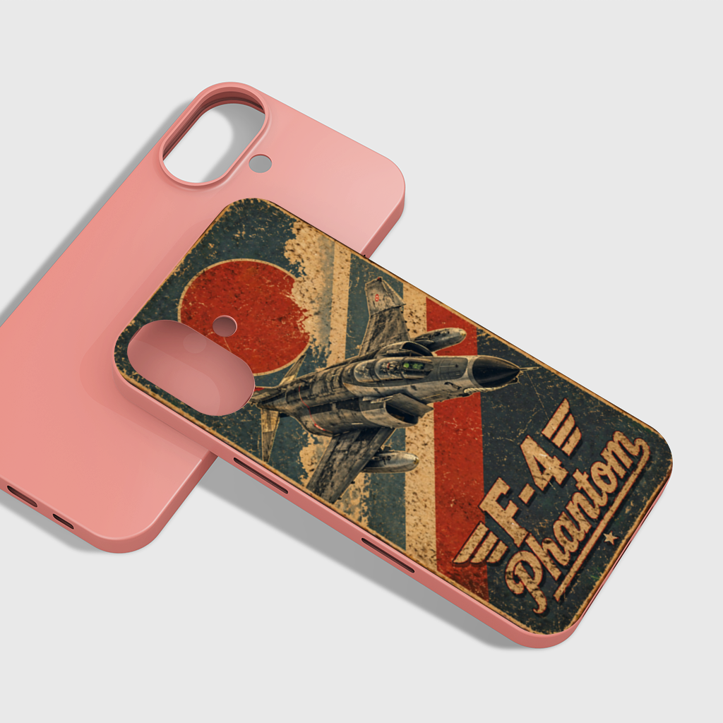 F-4 Phantom Turkish Air Force Retro iPhone 16 Plus Case