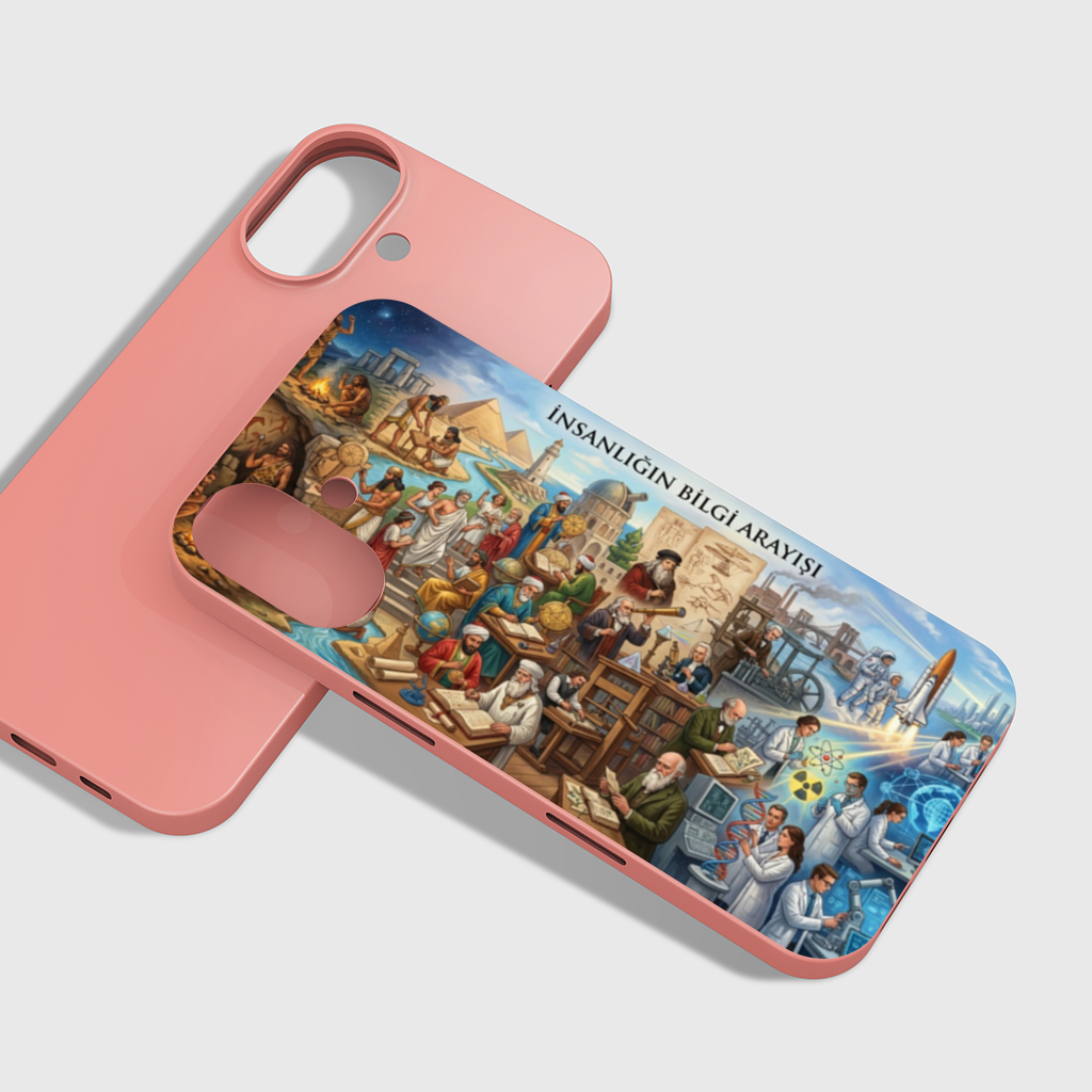Humanity's Quest for Knowledge iPhone 16 Plus Case