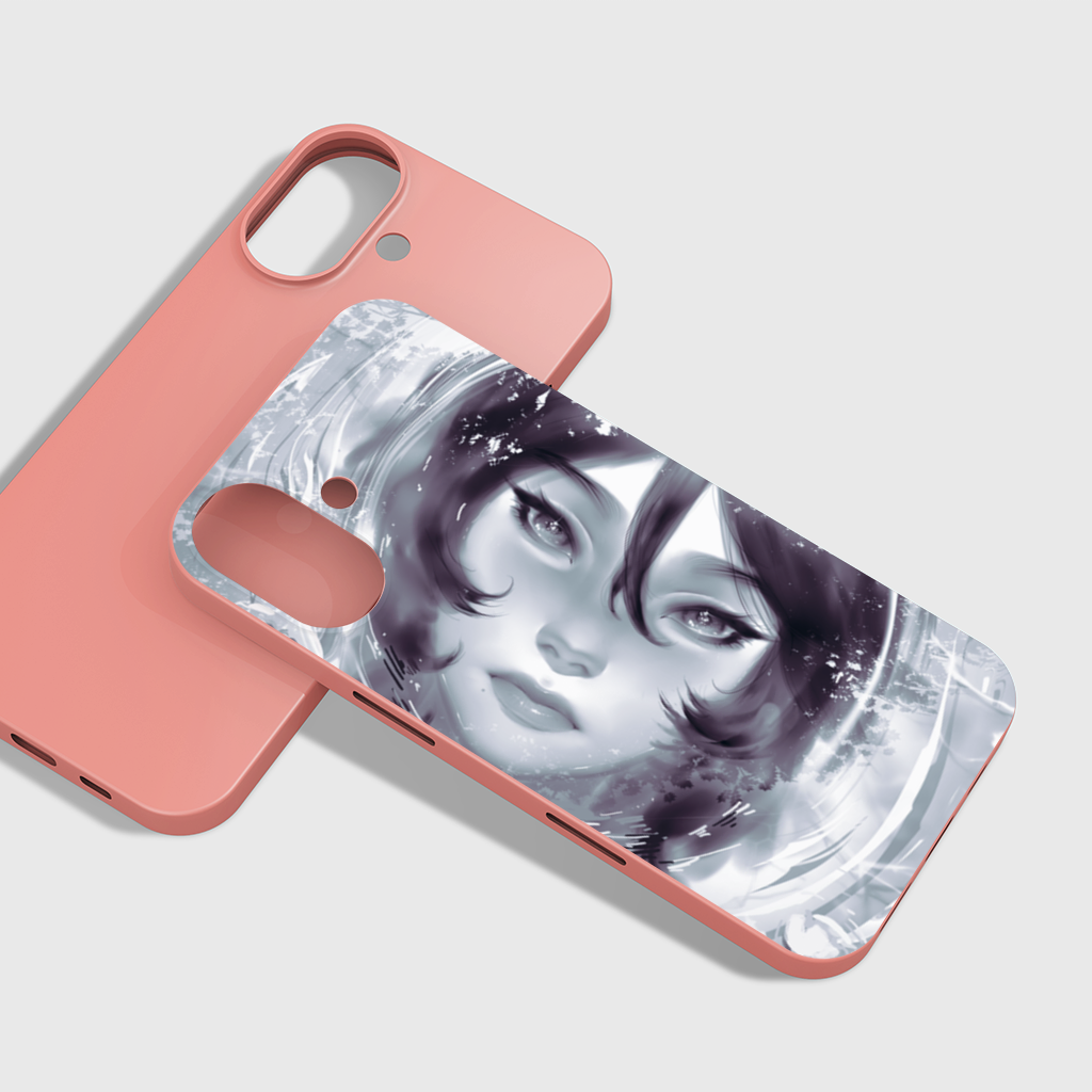 laçin figür portre iPhone 16 Plus Kılıfı