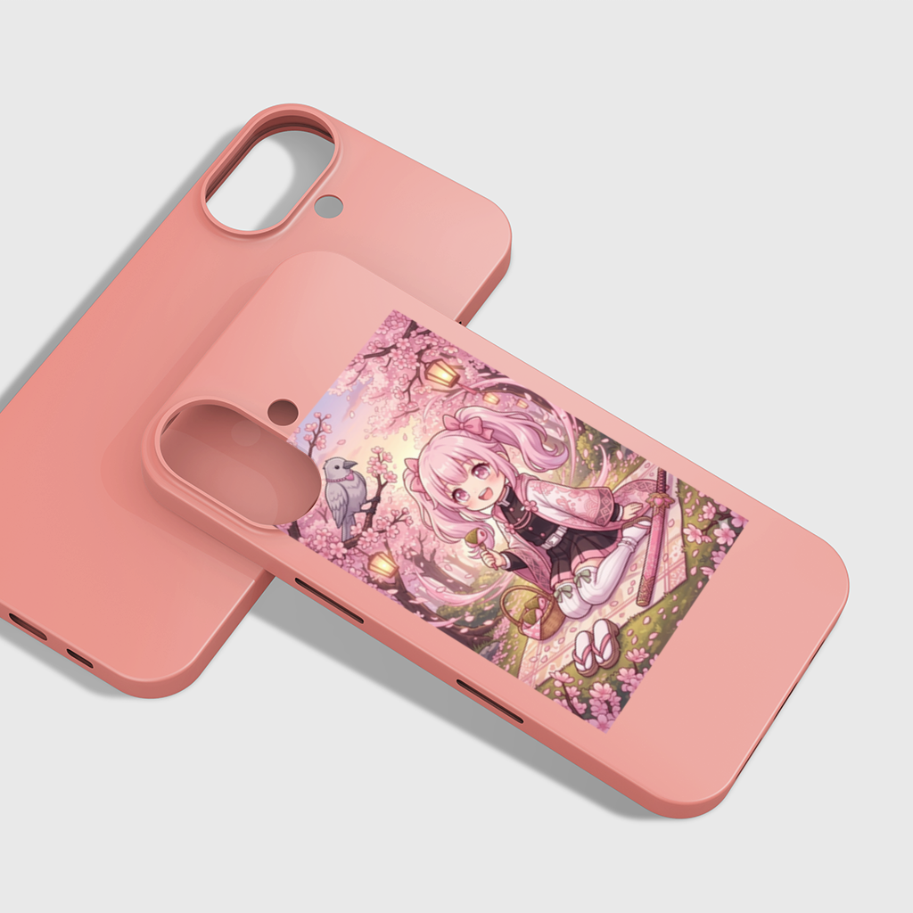 Hanami hokiralı halı iPhone 16 Plus Case