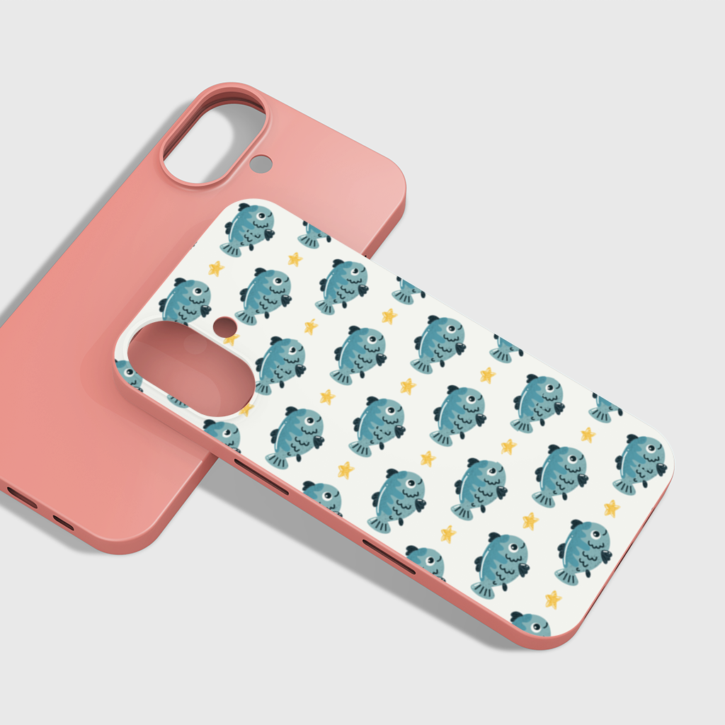 Cute Fish iPhone 16 Plus Case