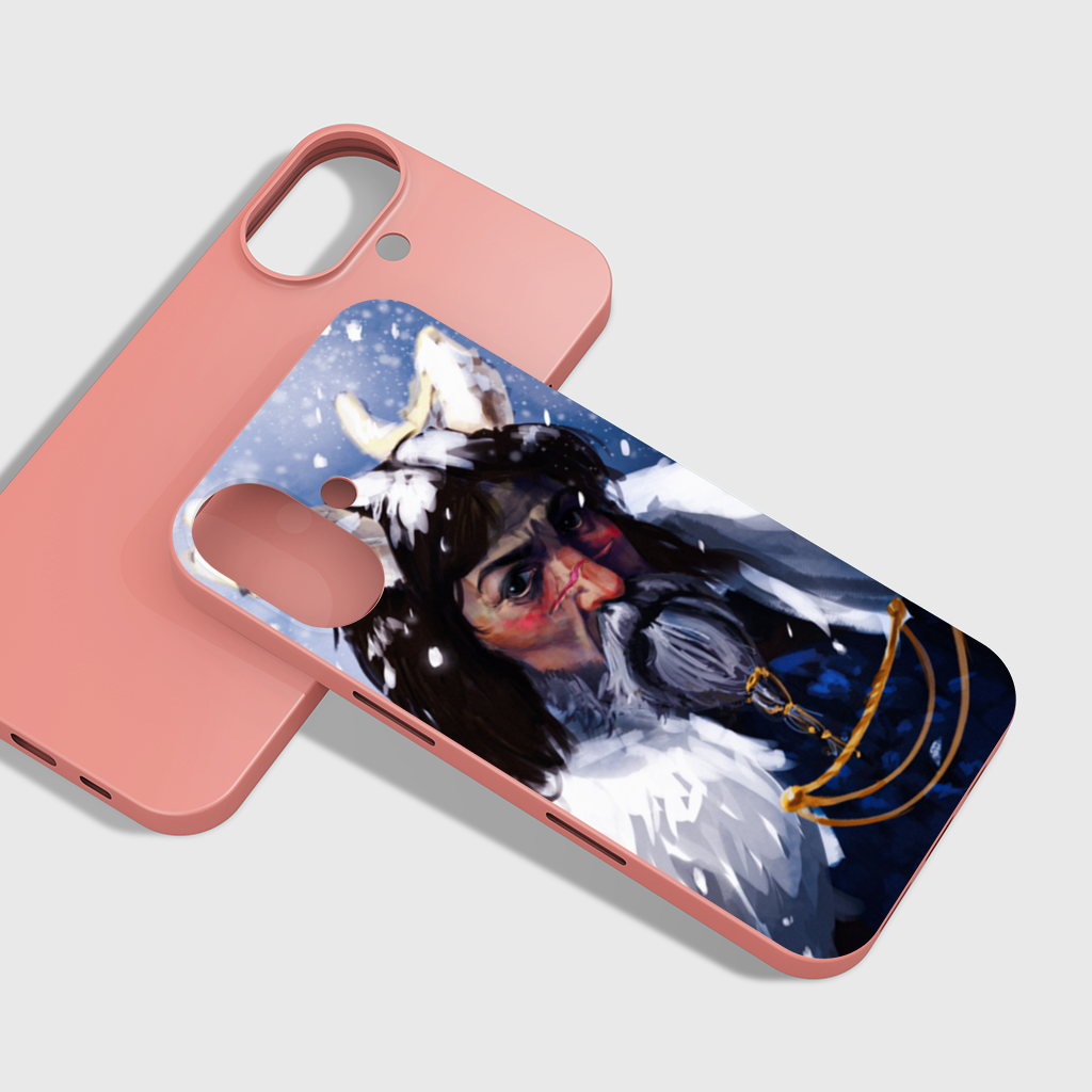 a snowy day iPhone 16 Plus Case