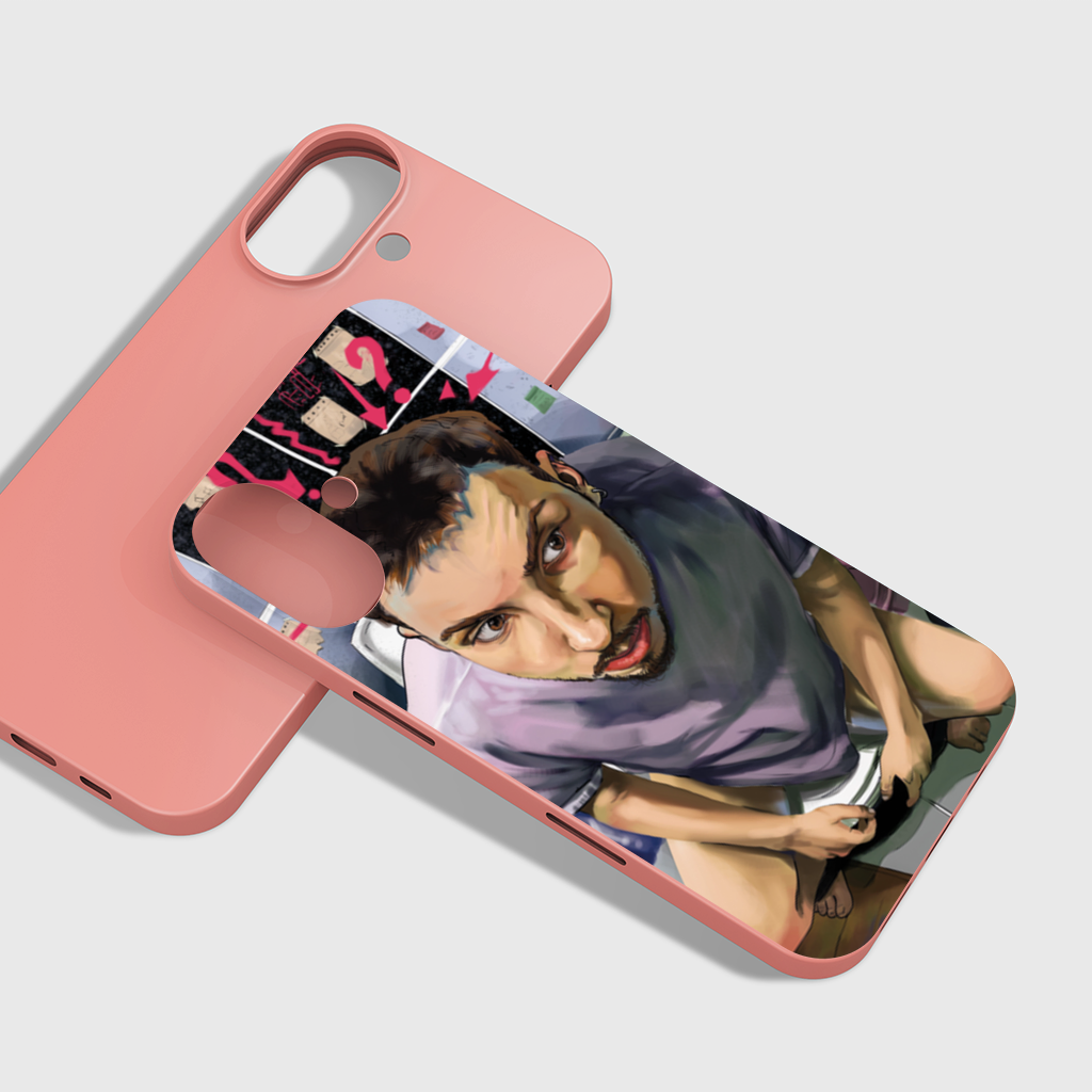 Toilet allegory iPhone 16 Plus Case