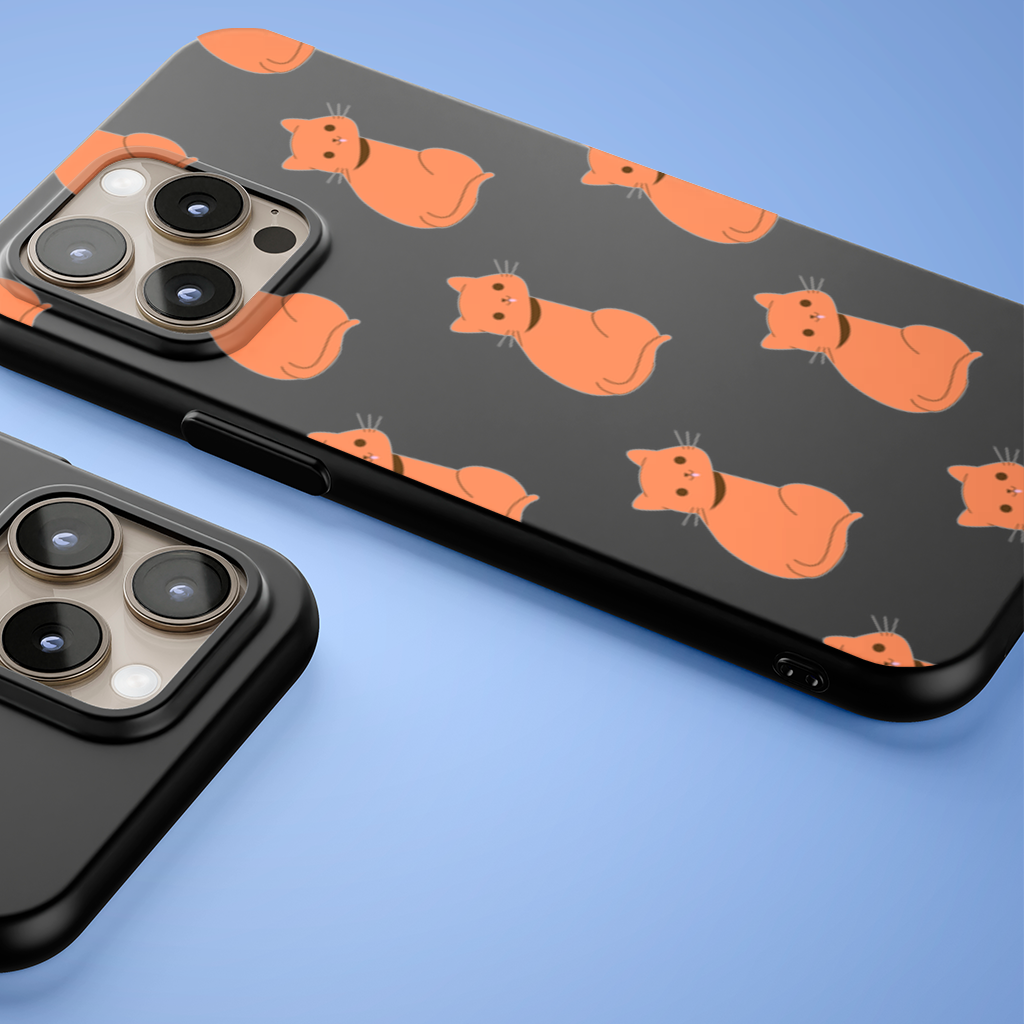 furry feline friends iPhone 15 Pro and Pro Max Case
