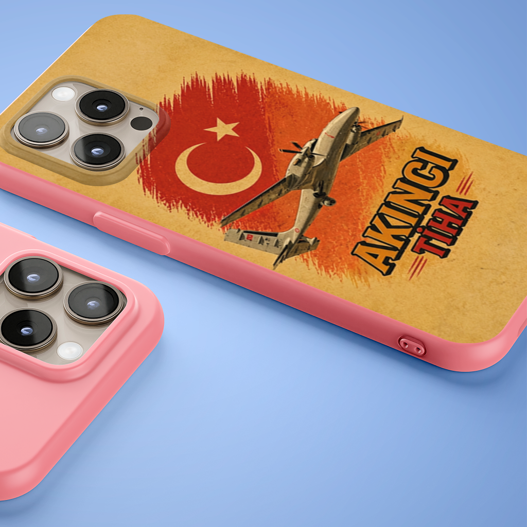 Akinci Tiha Retro Military iPhone 15 Pro Max Case