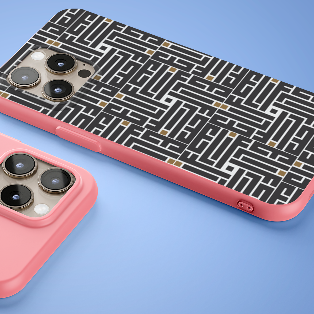 Kufi yazı- Elif iPhone 15 Pro Max Case