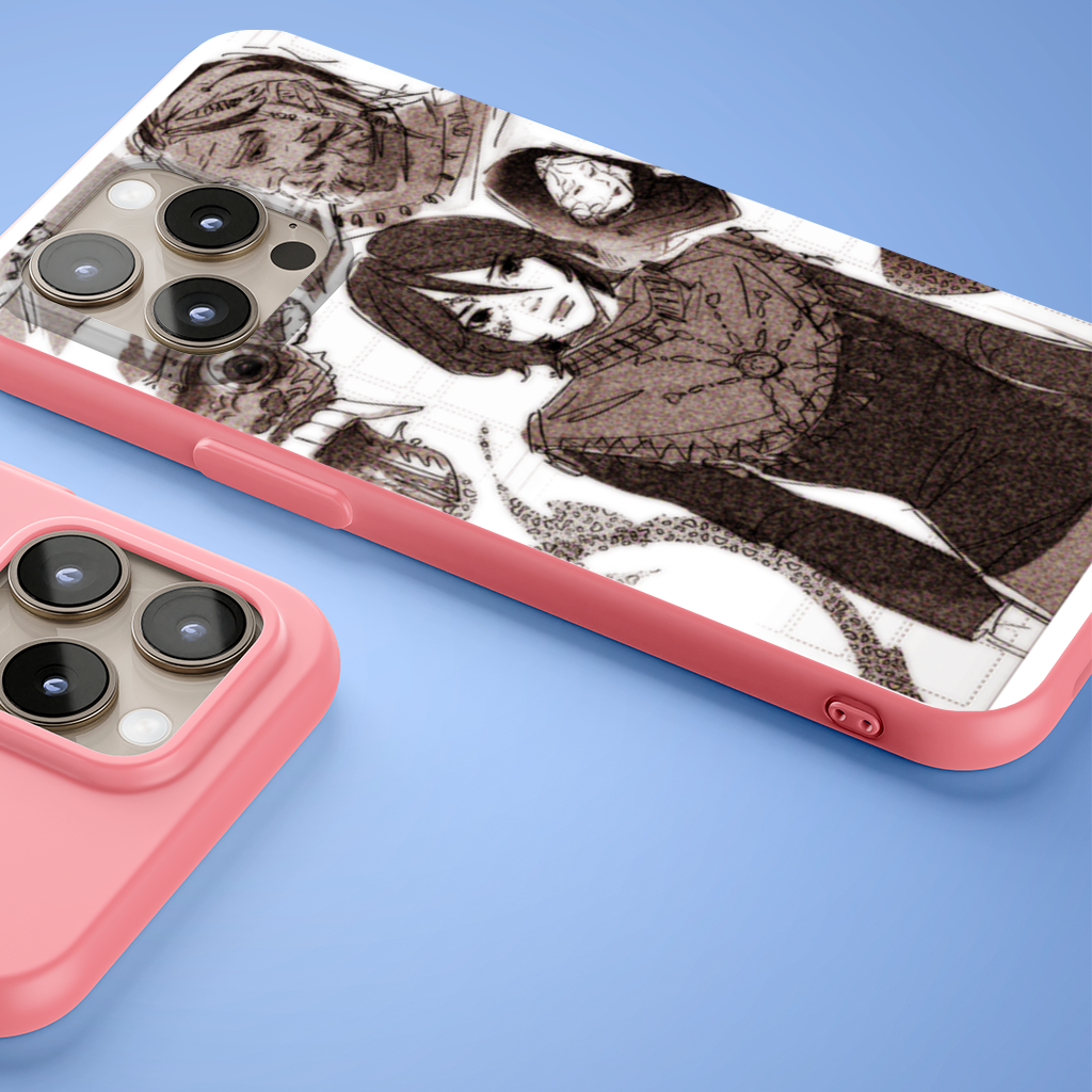 Sketch Drawing iPhone 15 Pro Max Case