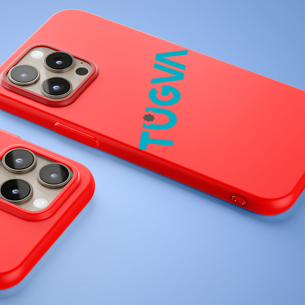 Tügva logo test ürünleri iPhone 15 Pro and Pro Max Case