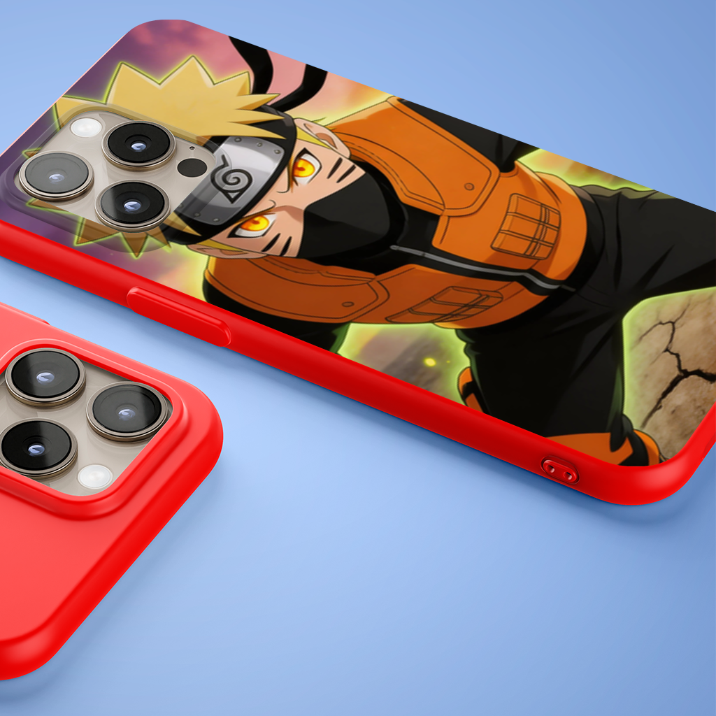 Naruto Sage Mode Power Awakening iPhone 15 Pro and Pro Max Case