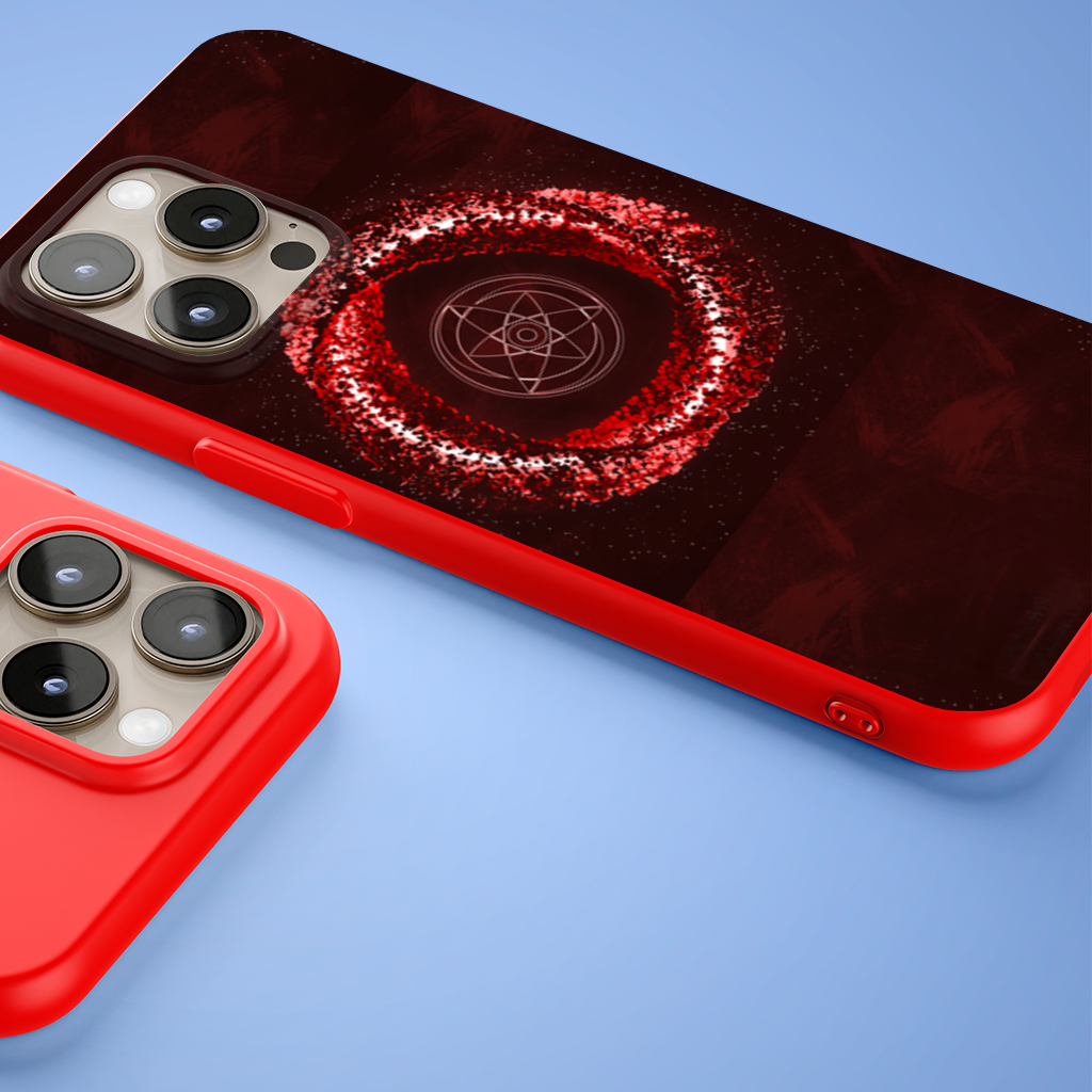 Mangekyō Sharingan  The Infinite Vortex of Power iPhone 15 Pro and Pro Max Case