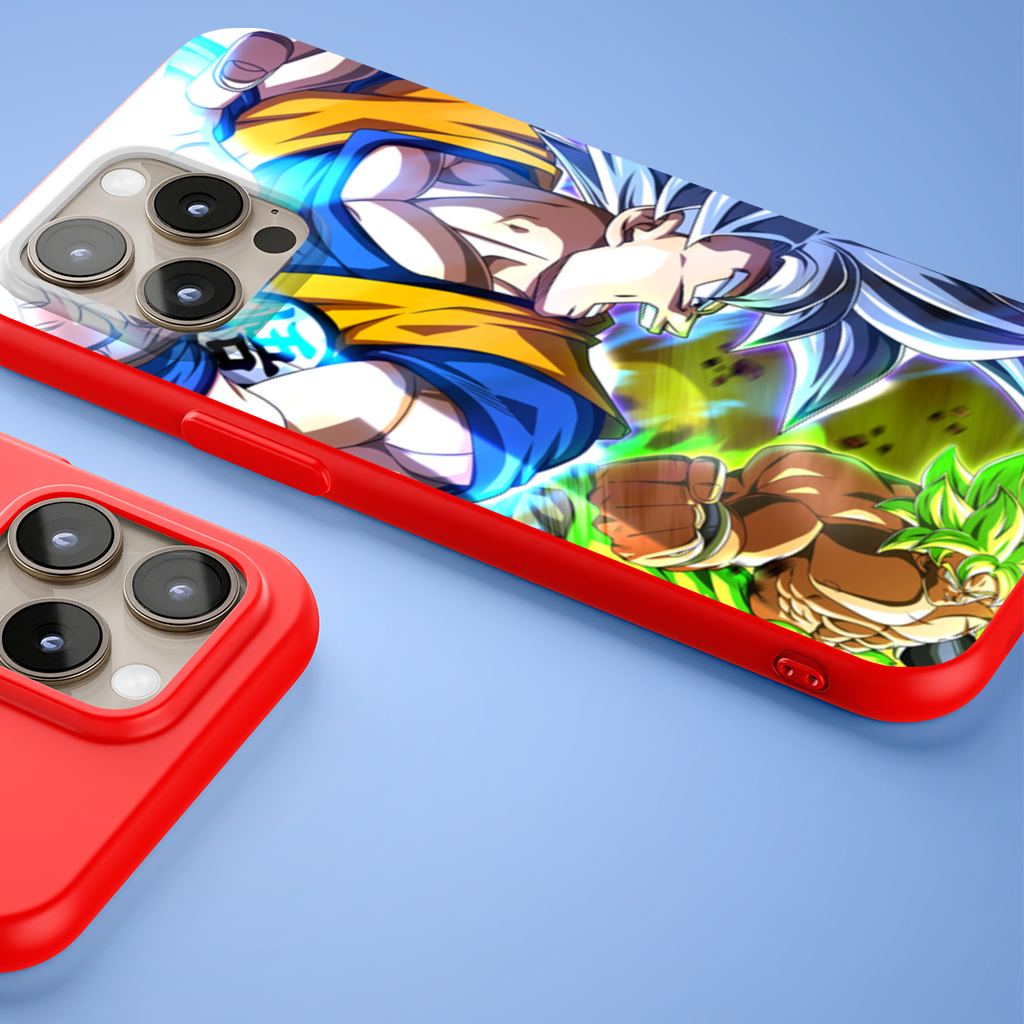 Powerful Warriors Energy Duel iPhone 15 Pro and Pro Max Case