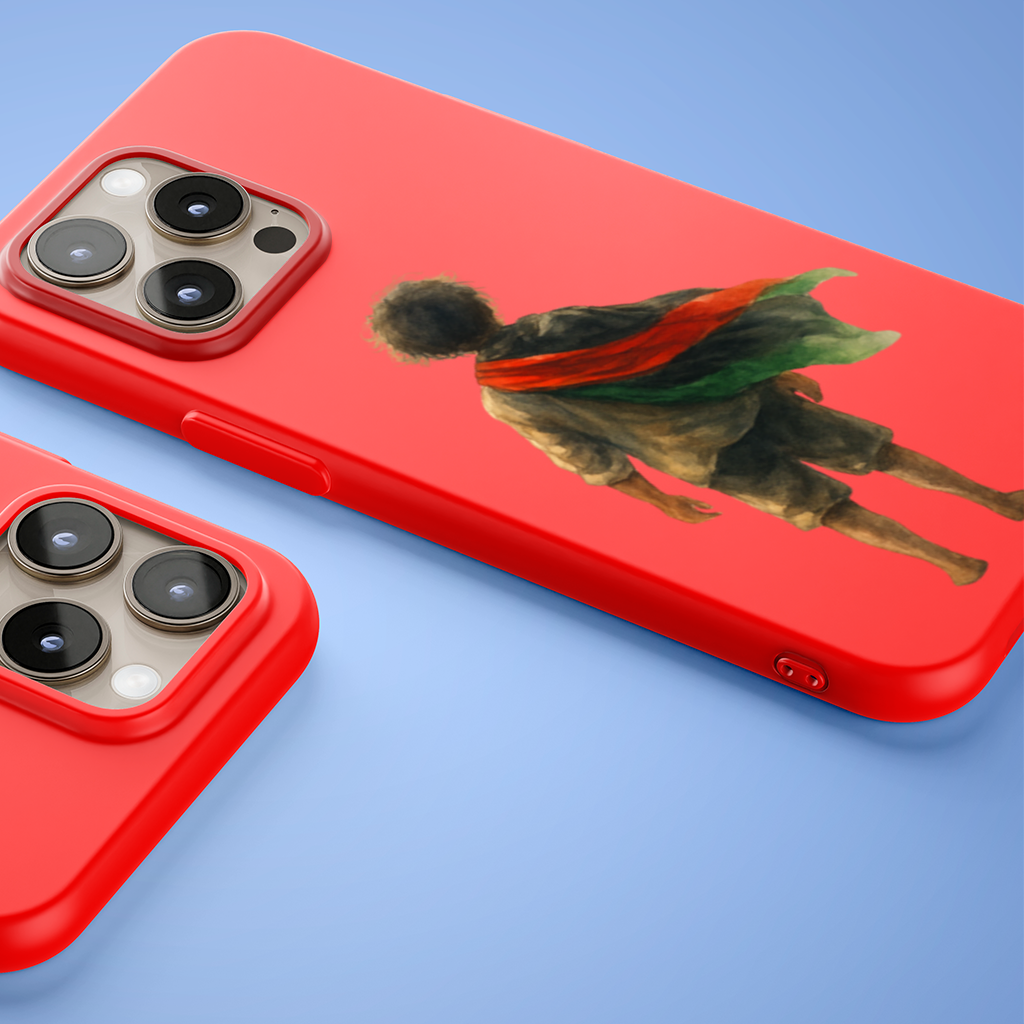 Dünyaya Arkasını Dönmüş Filistinli Çocuk iPhone 15 Pro ve Pro Max Kılıfı