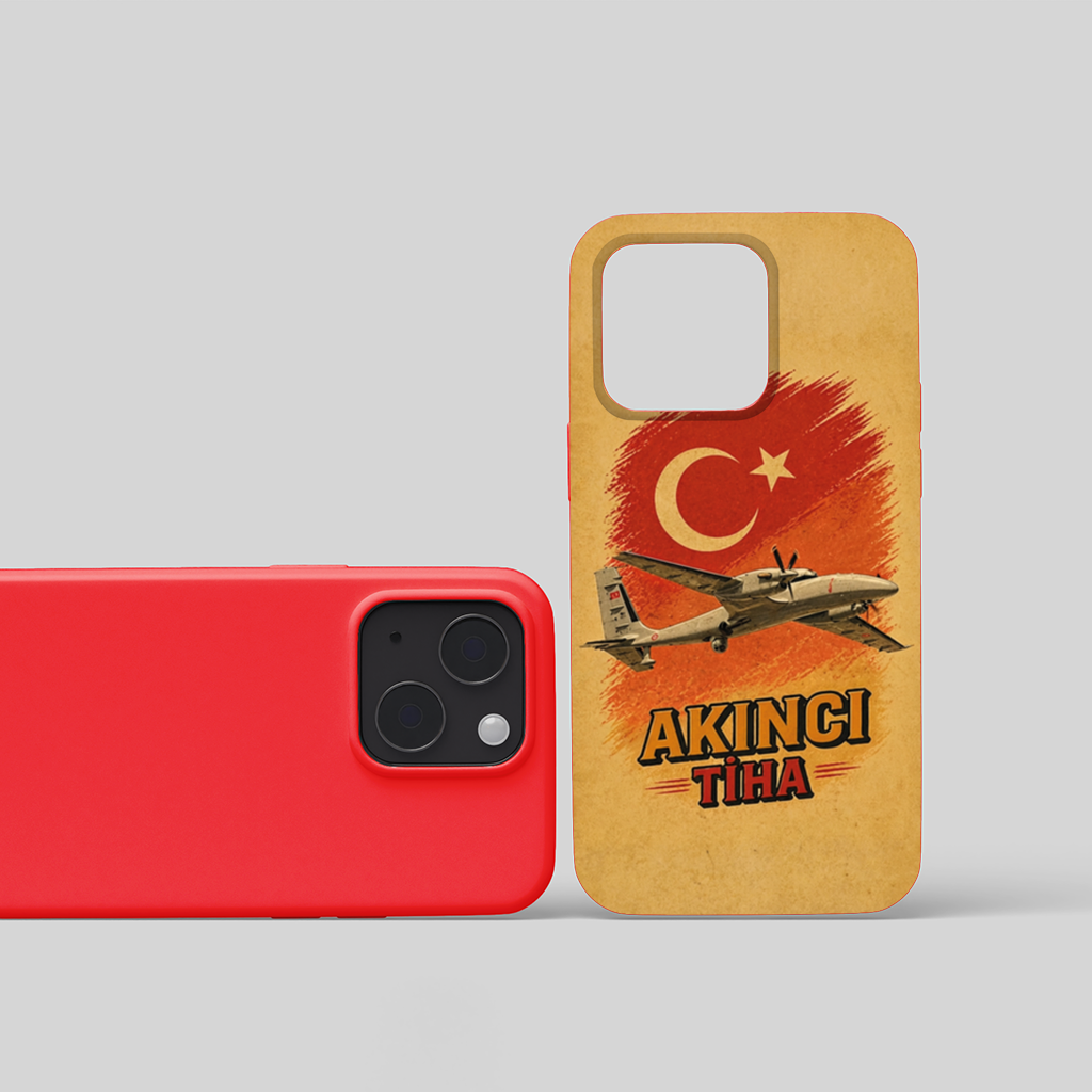 Akinci Tiha Retro Military iPhone 15 Plus Case