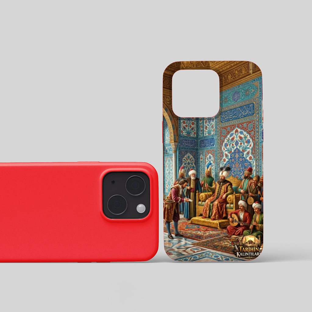 Osmanlı Sarayı Elçi Kabulü iPhone 15 Plus Kılıfı