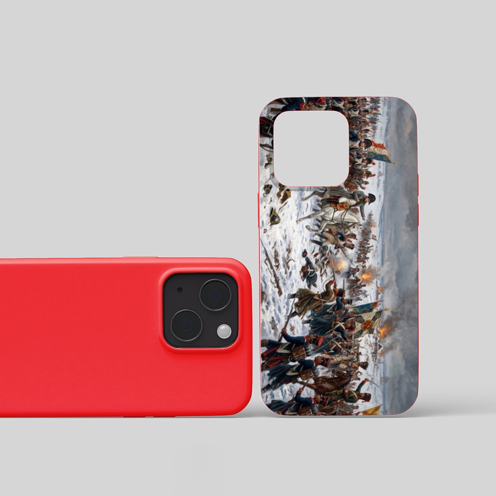 Epic Napoleon Russian Campaign iPhone 15 Plus Case