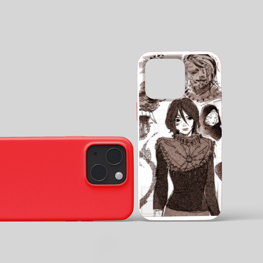 eskiz çizim iPhone 15 Plus Kılıfı