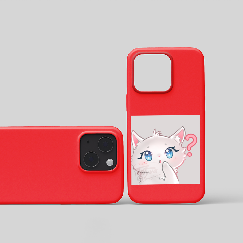 cute cat iPhone 15 Plus Case