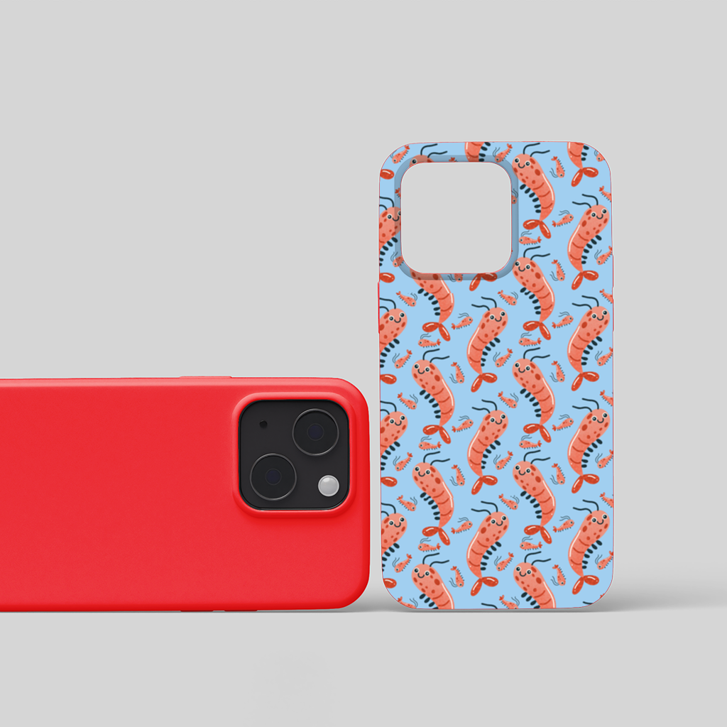 Cute Shrimps iPhone 15 Plus Case