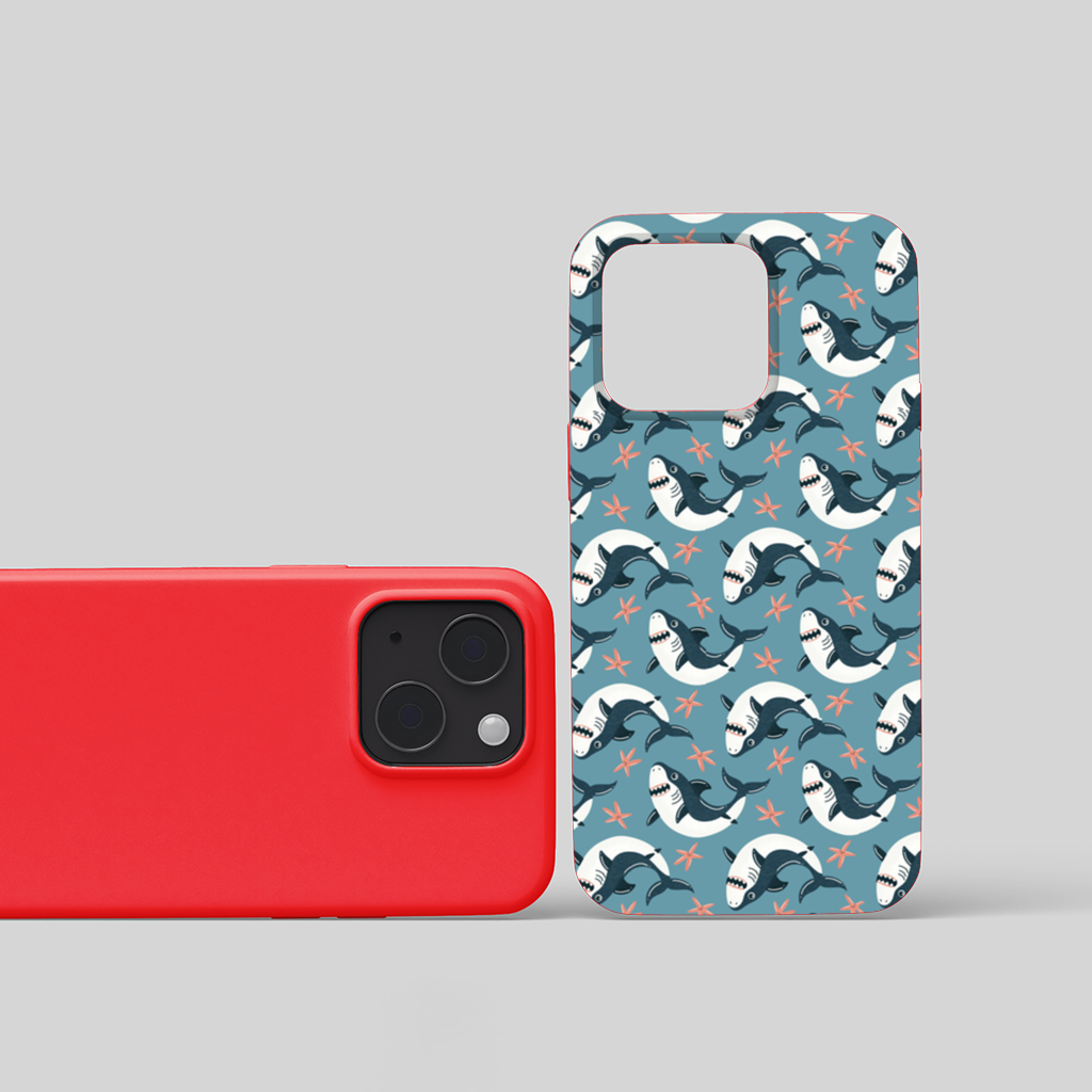 Smiling Shark iPhone 15 Plus Case
