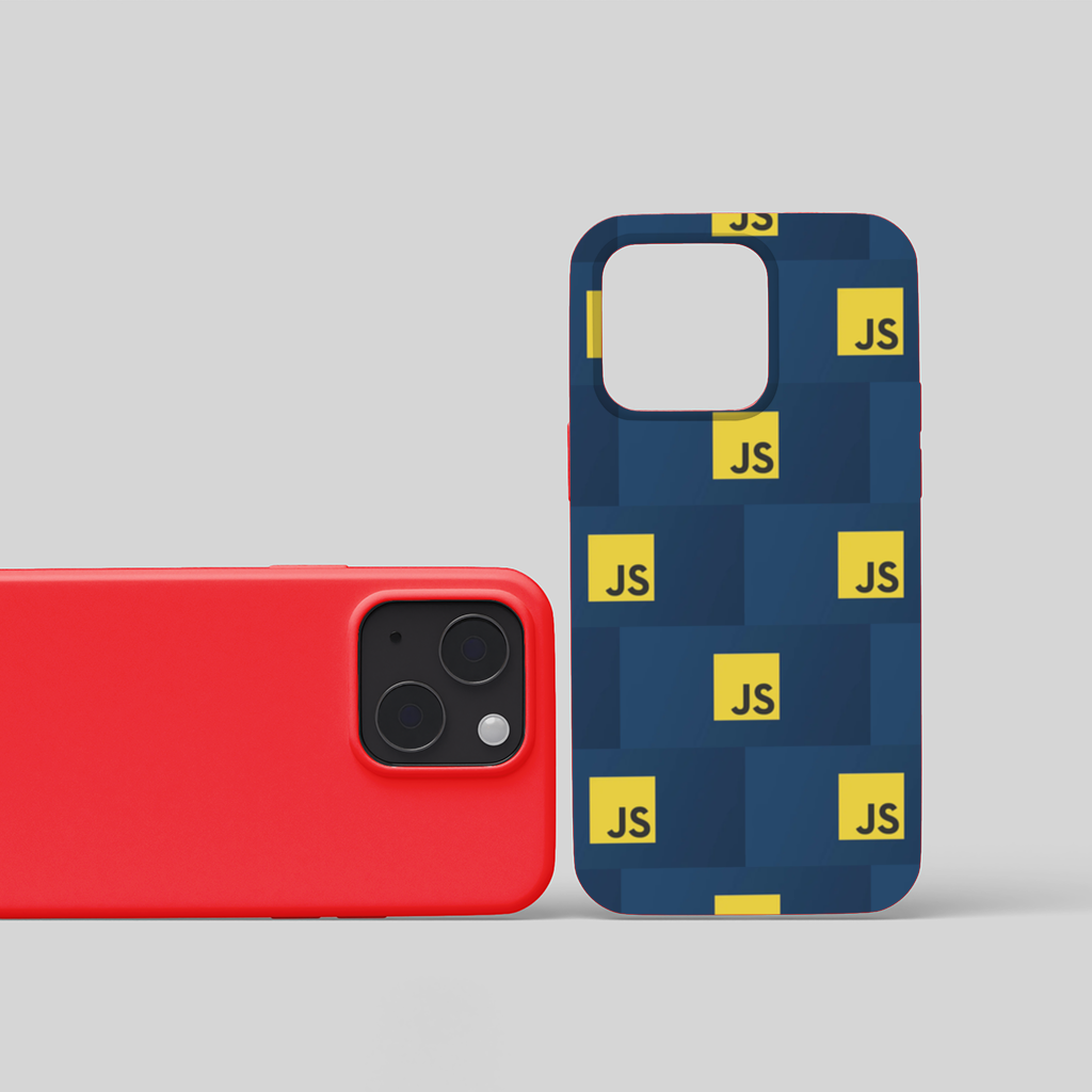 Javascript baskılı mükemmel ürün iPhone 15 Plus Case