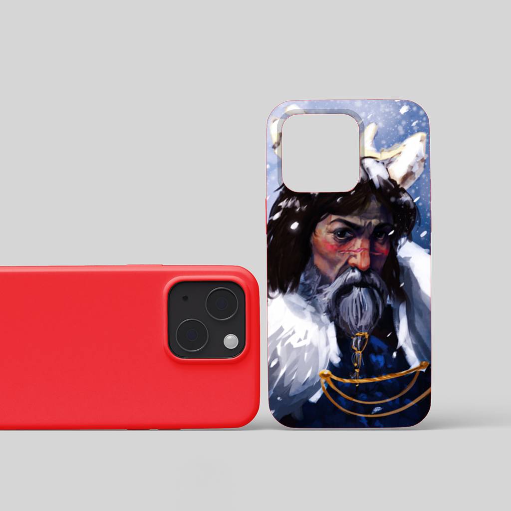 a snowy day iPhone 15 Plus Case