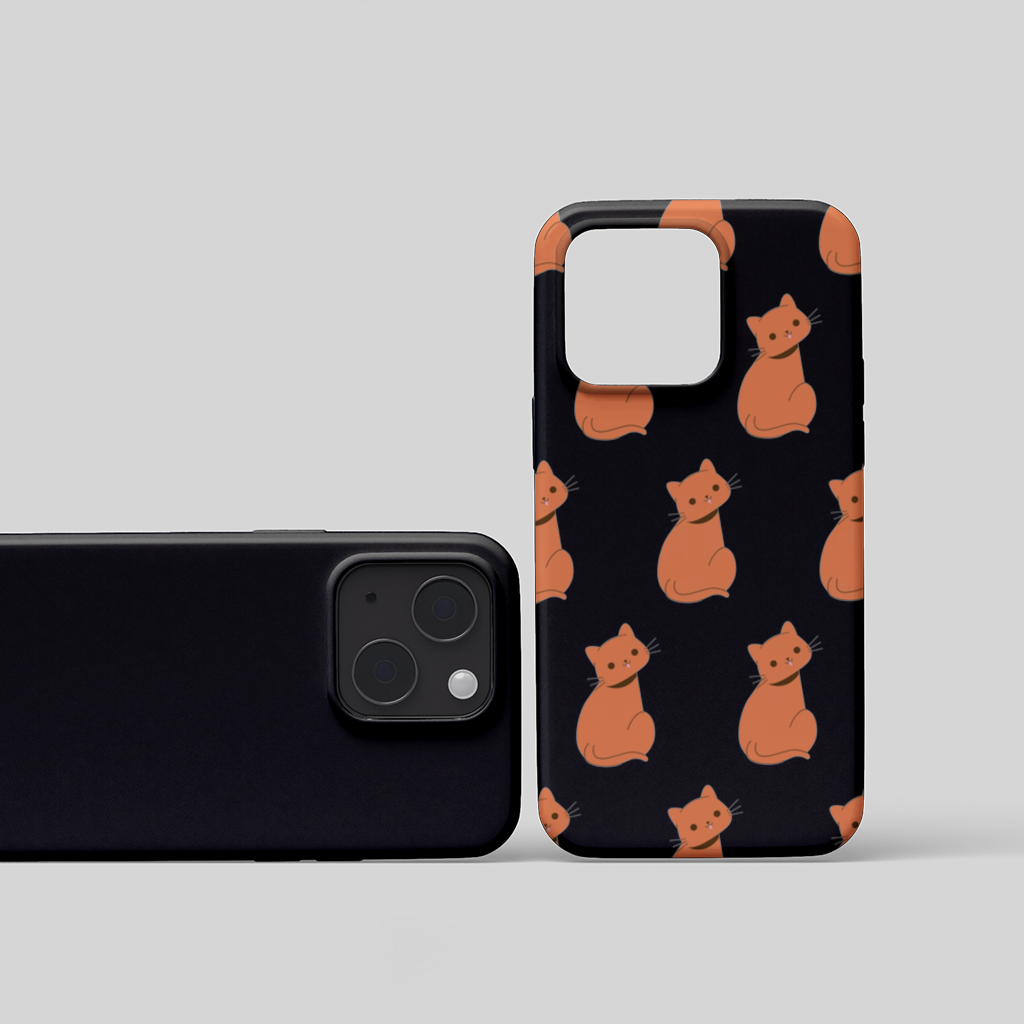 furry feline friends iPhone 15 and Plus Case
