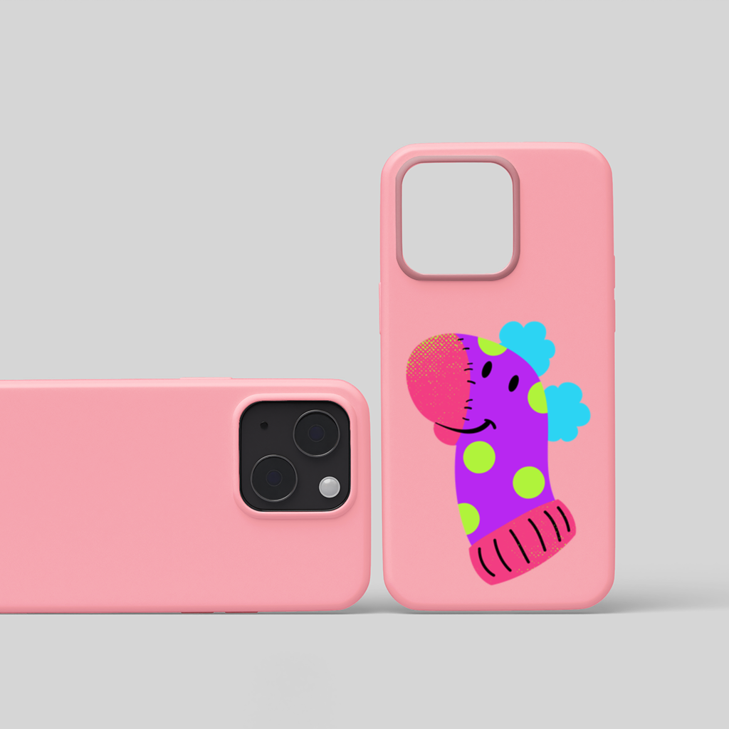 Cute Colorful Dinosaur Illustration iPhone 15 and Plus Case