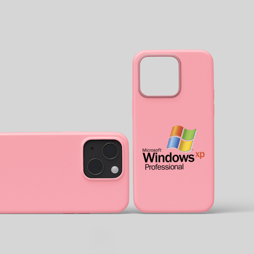 Digital Nostalgia Windows XP Iconic Logo iPhone 15 and Plus Case