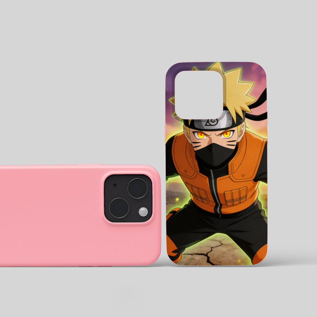 Naruto Sage Mode Power Awakening iPhone 15 and Plus Case