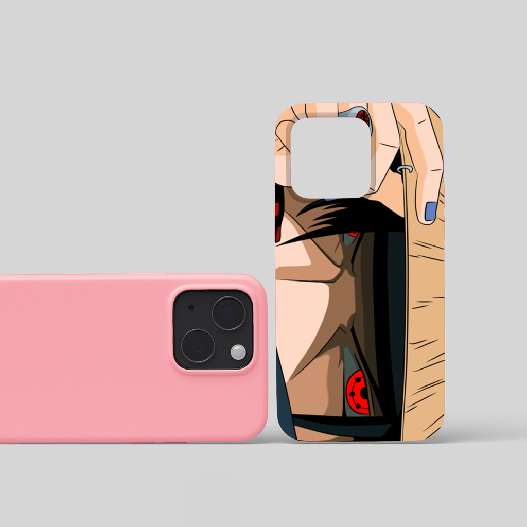 Itachi Uchiha  The Eternal Mangekyo Sharingan iPhone 15 and Plus Case