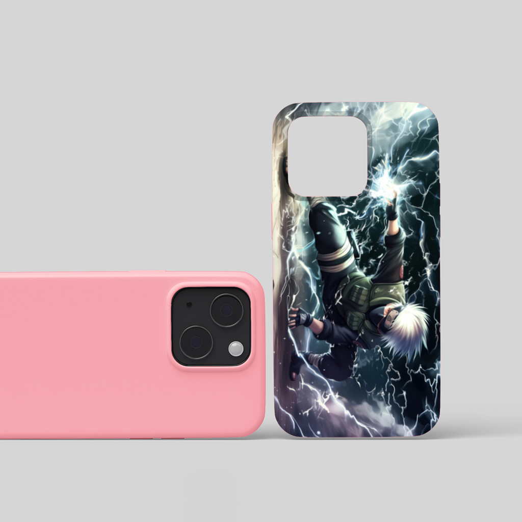 Kakashi Hatake  The Roar of the Lightning Blade iPhone 15 and Plus Case