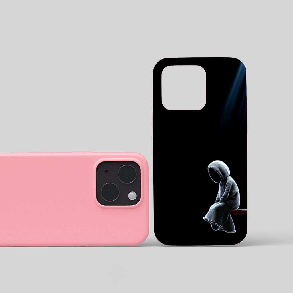 Lonely Gothic Silhouette iPhone 15 and Plus Case